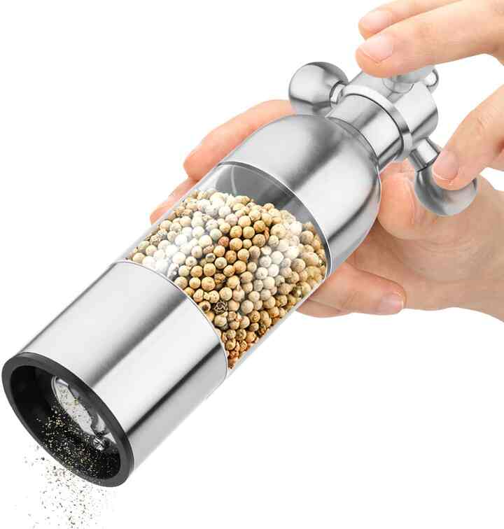 ペッパーミル  手動 粗さ調節可能 セラミック刃