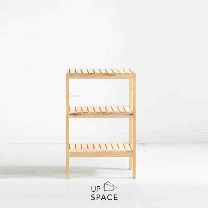 Otto Wooden Shelf, Tiga tingkat 50cm