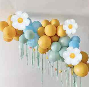 PAKET DEKORASI DAISY 50pcs