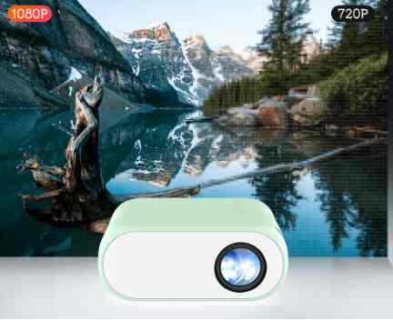 Z1 Proyektor Mini 2300 Lumens Airplay Projector