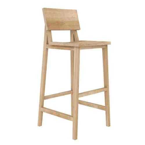 Oak N4 Bar Stool