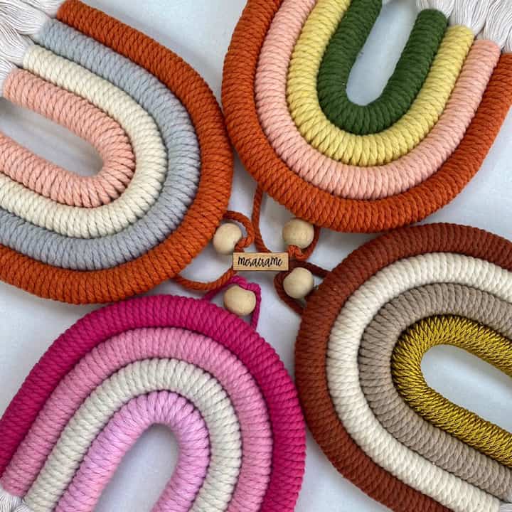 Macrame Rainbow Medium