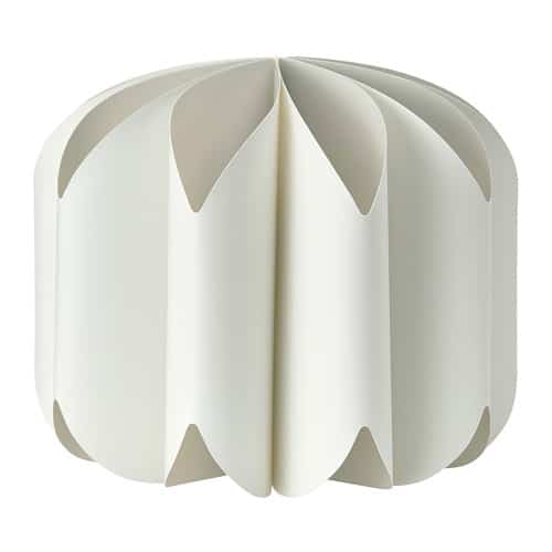 Mojna,Kap lampu gantung, tekstil/putih, 47 cm