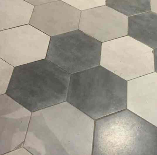 keramik roman hexagonal