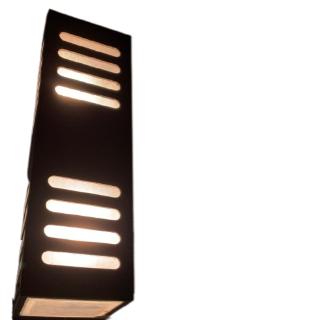 Lampu Dinding Pilar / Lampu Outdoor Bahan Alumunium