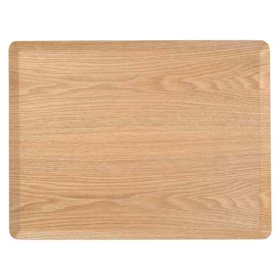 すべりにくい木製トレー［4サイズ］