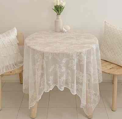 レース テーブルクロス