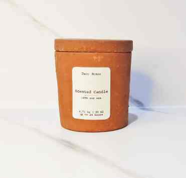 lilin aromaterapi 80 ml | soy wax scented candle gift