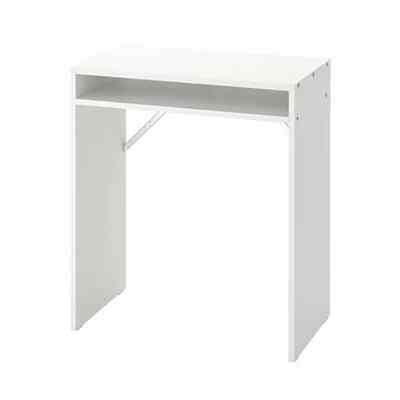 TORALD Meja, putih, 65x40 cm