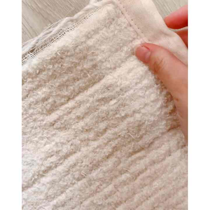 Keset Polos Putih Gading