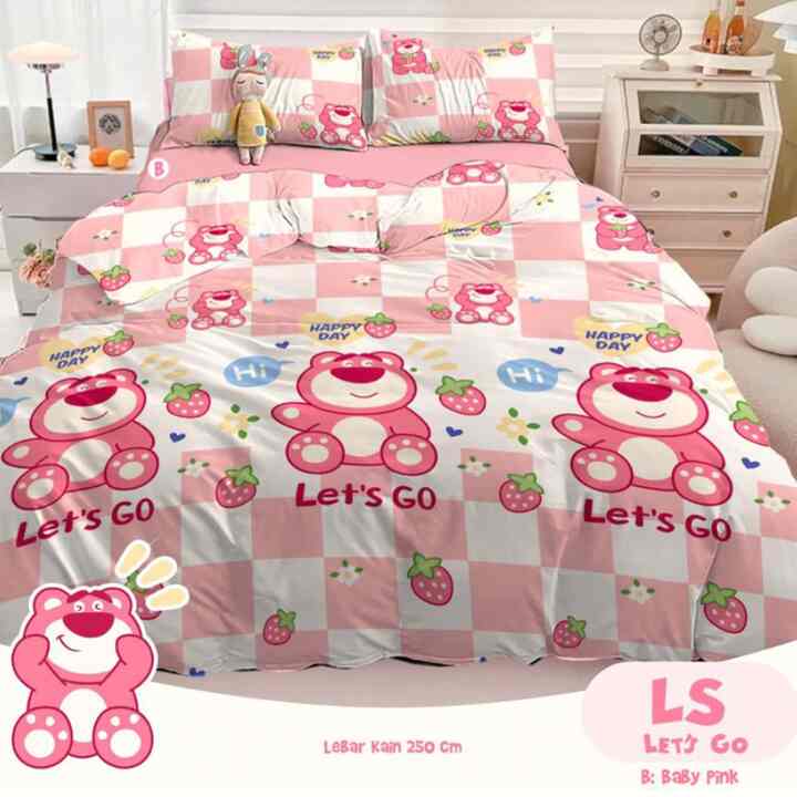 Sprei katun lokal