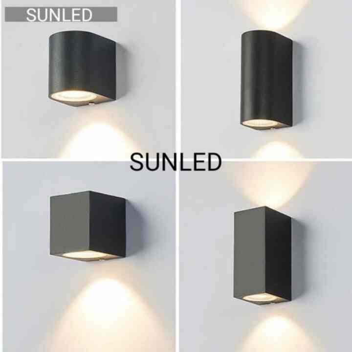 Lampu dinding minimalis outdoor