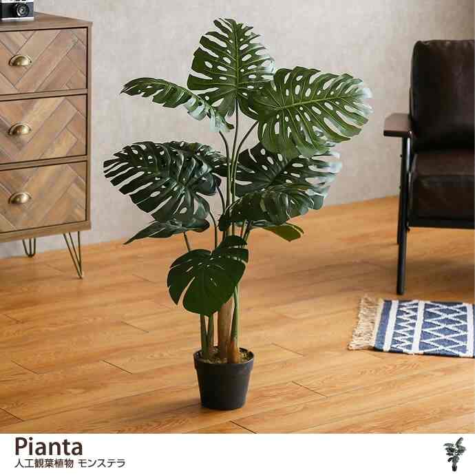 Pianta 人工観葉植物 モンステラ