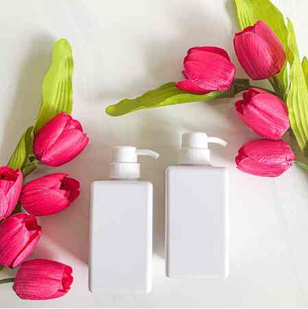 Botol Pump 450 ml Putih