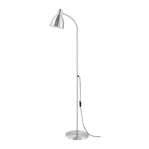LERSTA Lampu lantai/baca, aluminium