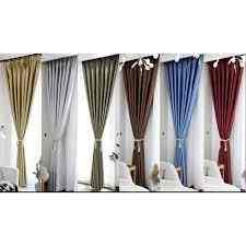 Gorden Tirai Blackout Emboss