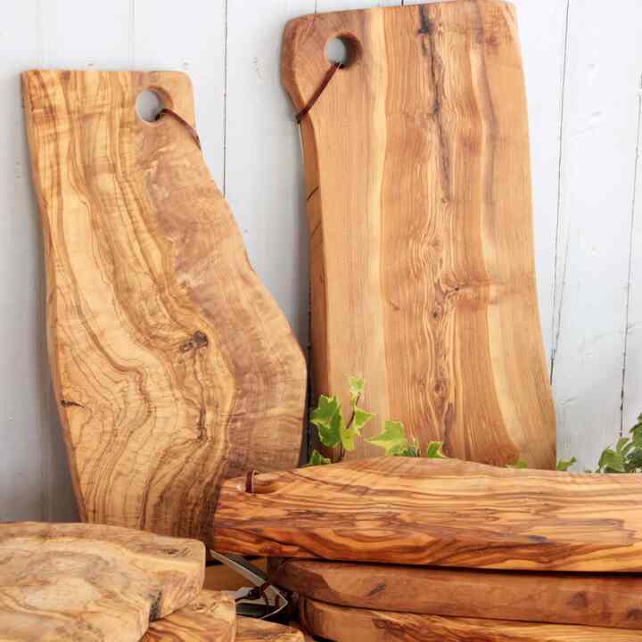オリーブウッド ナチュラルカッティングボード