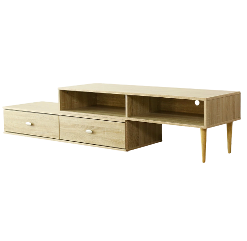 Erna テレビ台 ローボード コーナー 伸縮