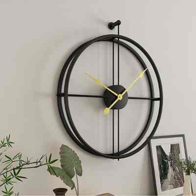 jam dinding besi 52cm