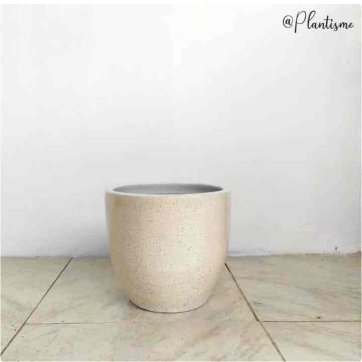 Keramik Terazzo Galena Gerabah Pot