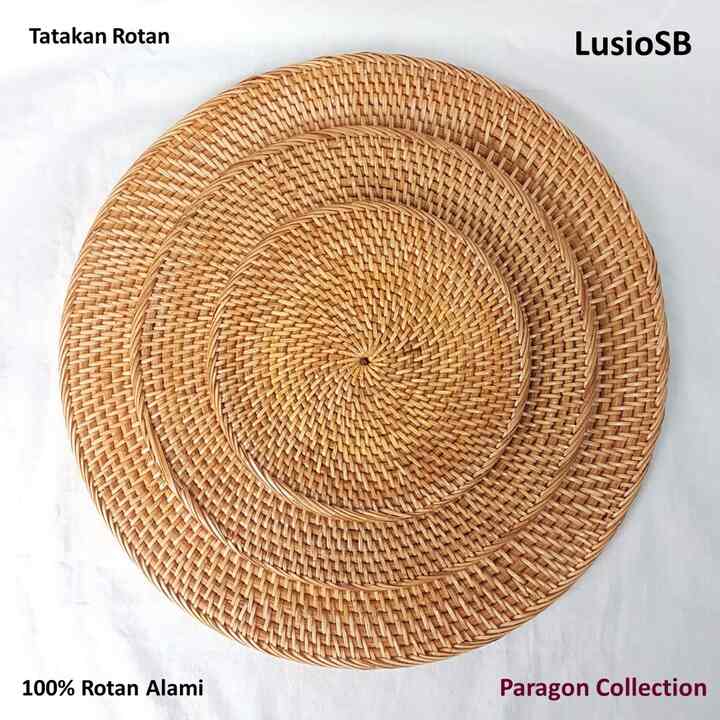 Tatakan Piring Rotan