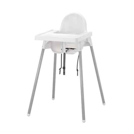 ANTILOP High chair with tray