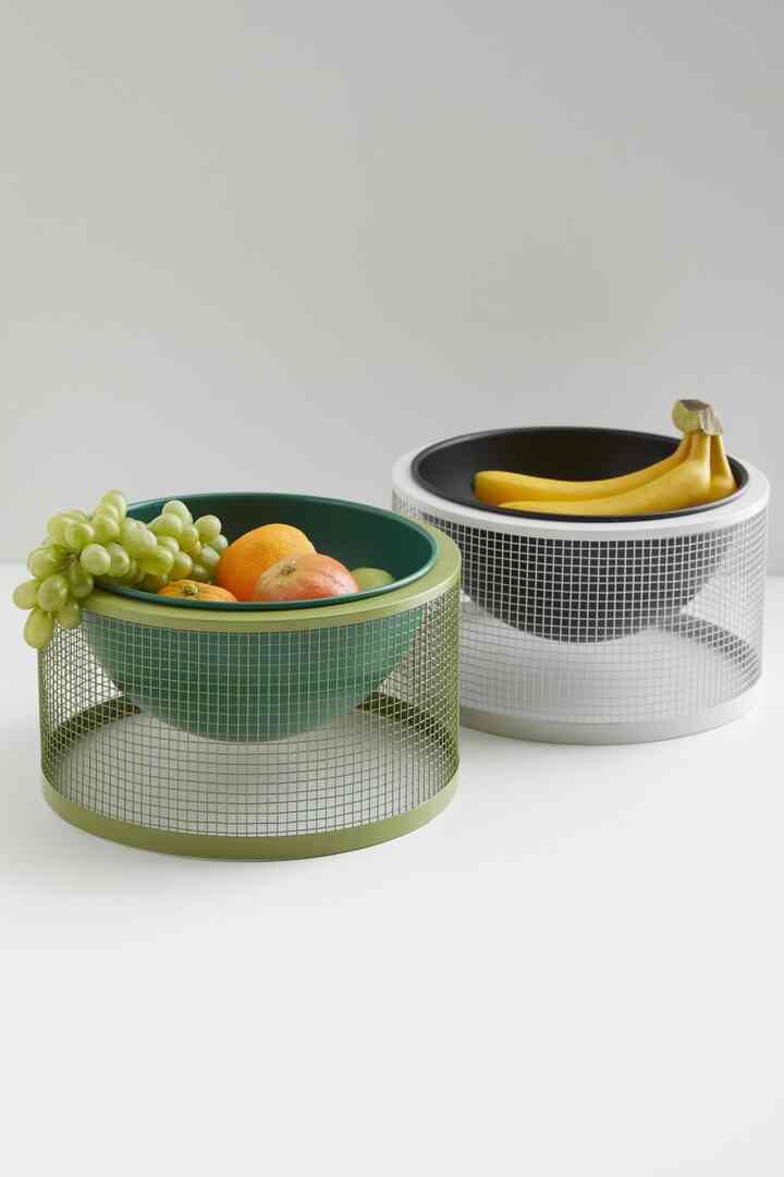 Anna メッシュツートンフルーツボウル【2colors】