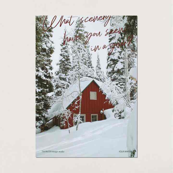 red house ポスター