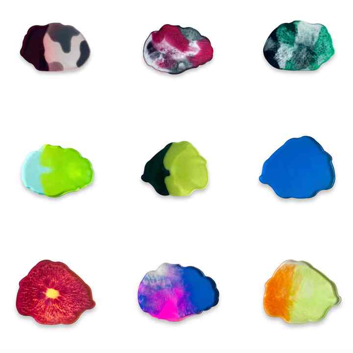 レジン製コースター