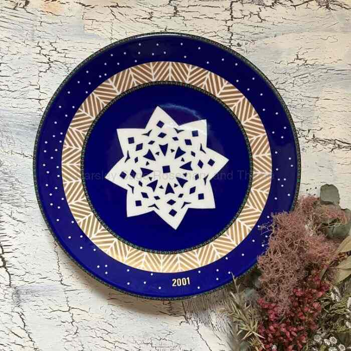 Snow Crystal 2001年 Tove Slotte クリスマス プレート