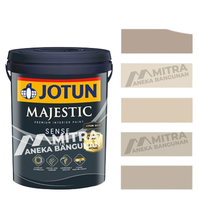 cat dinding majestic BEIGE COKLAT