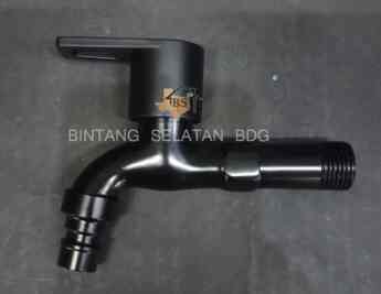 KRAN KERAN TAMAN/ WALL TAP BLACK SERIES - KRAN DOUBLE