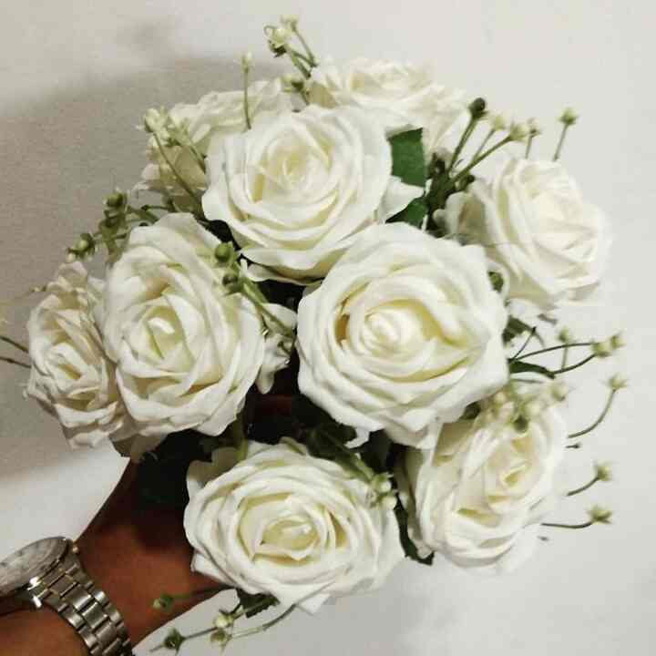 BUNGA MAWAR ARTIFICIAL K9