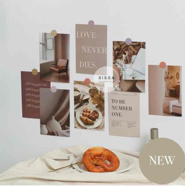 Properti Foto Poster Mini (30 LEMBAR per set)