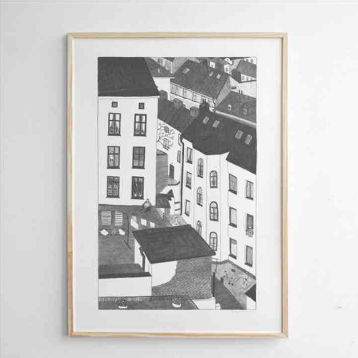 Mona Johansson - Swedish artist designed poster