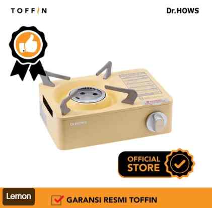 Dr. HOWS Twinkle Mini Gas Stove - Lemon