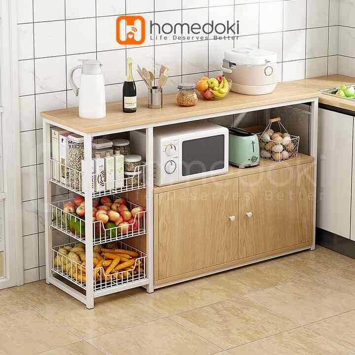 Homedoki Rak Dapur Susun Minimalis
