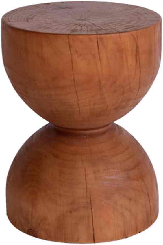 無垢材スツール