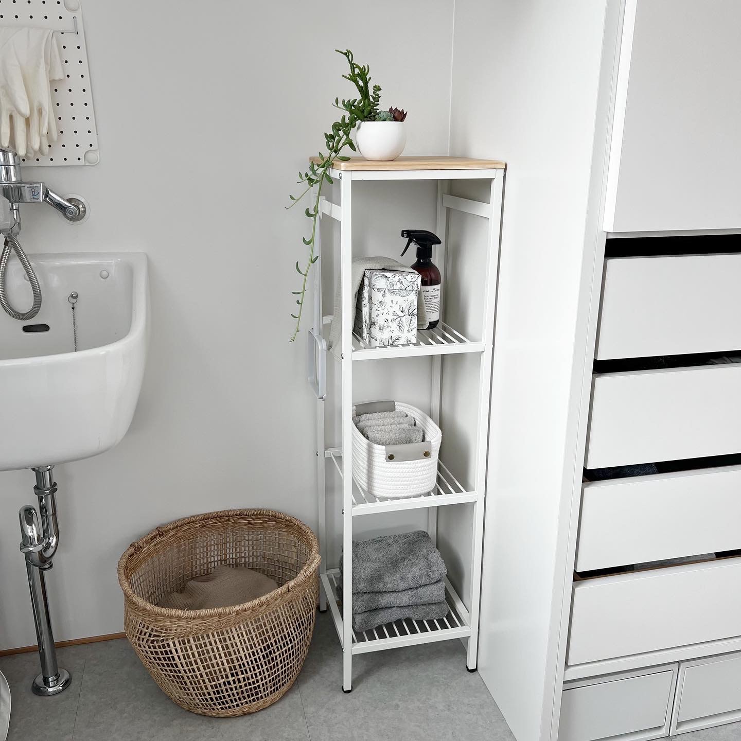 sarasa design store nsp スリムラック｜PVC天板タイプ | 棚・チェスト