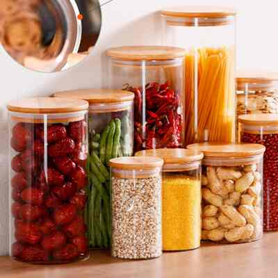 Toples Kaca Tutup Kayu