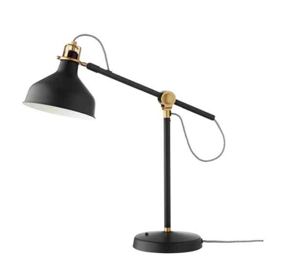 RANARP, Lampu kerja, hitam