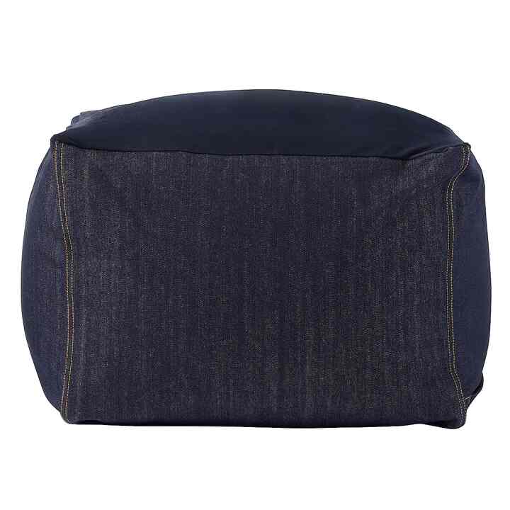 体にフィットするソファ・セット・小・綿デニム／ネイビー