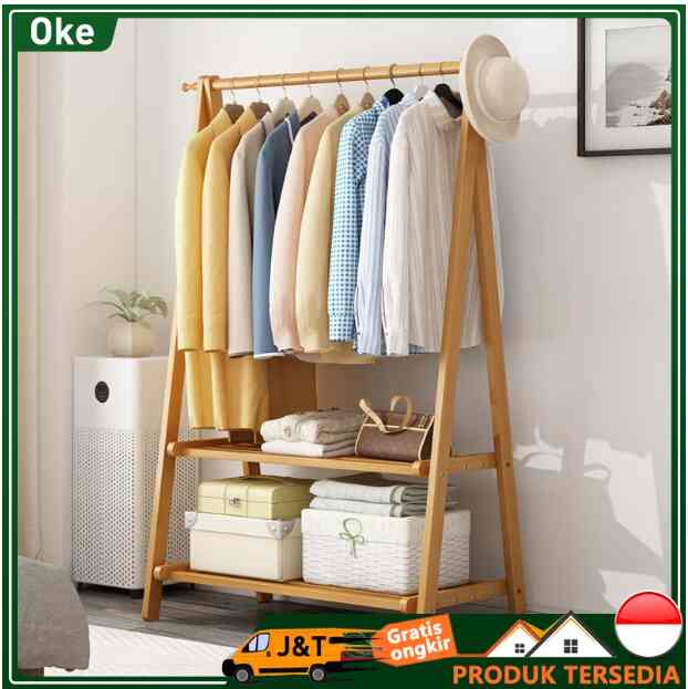 Triangle Stand Hanger Lipat