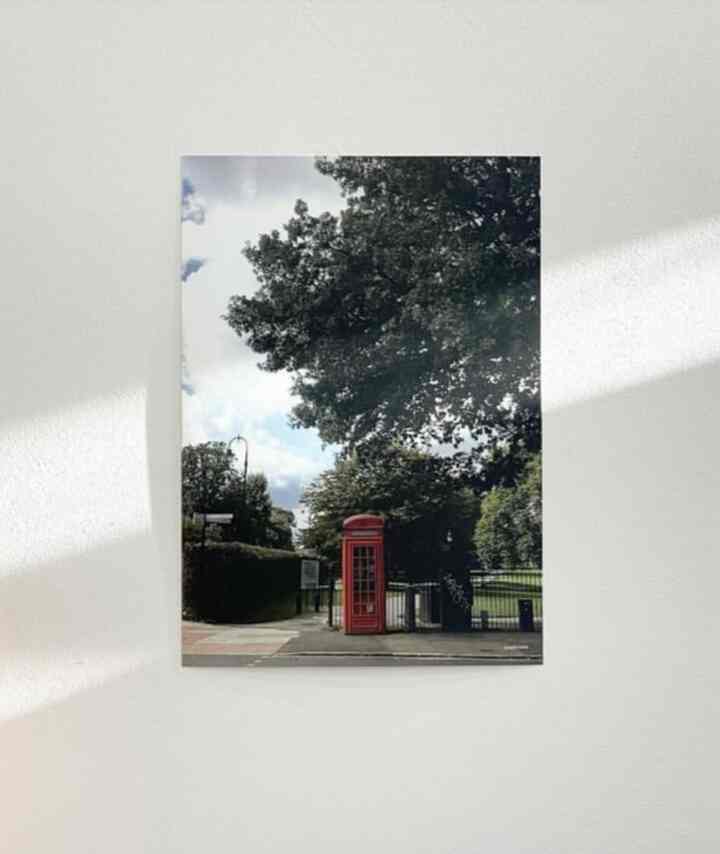 telephone box ポスター