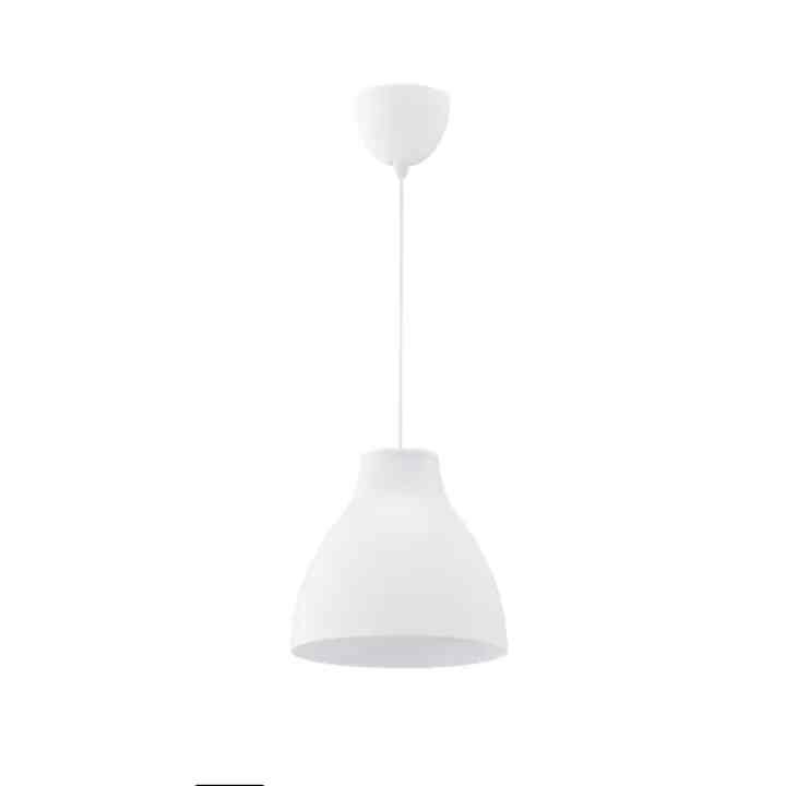 MELODI Lampu gantung, putih, 28 cm