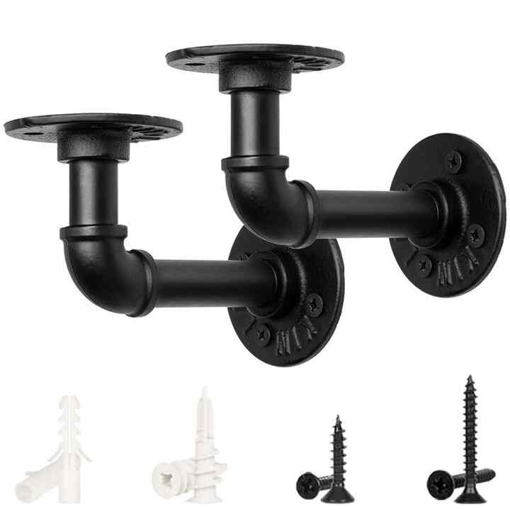 Industrial Shelf Bracket with Flange