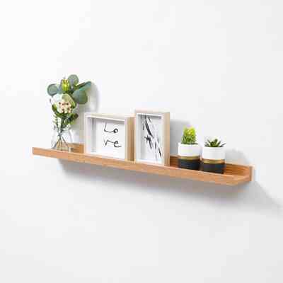 Dolan rak dinding cokelat 80cm