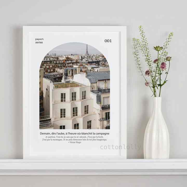 Framed Poster Aesthetic 