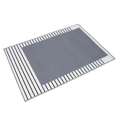 NICHI Karpet Motif Ukuran 150x100 cm, Orange