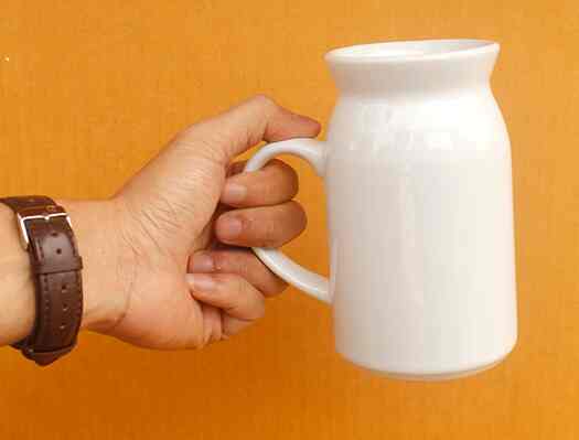 Mug susu besar polosan